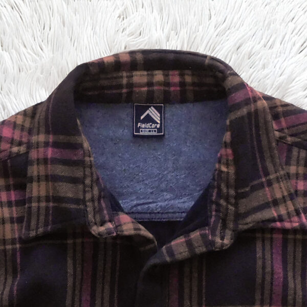 CPOシャツ 裏起毛 厚手 ネルシャツ - 画像 (5)
