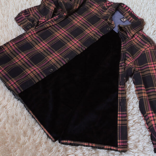 CPOシャツ 裏起毛 厚手 ネルシャツ - 画像 (6)