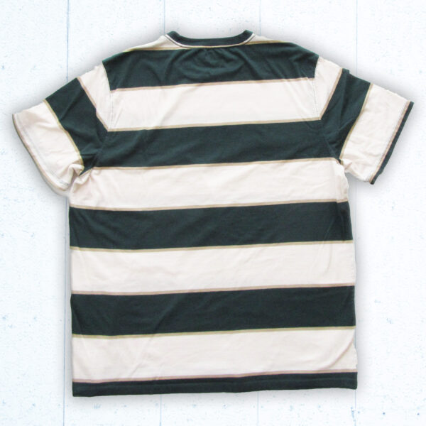 ボーダーTシャツグリーン＆ベージュ - 画像 (4)