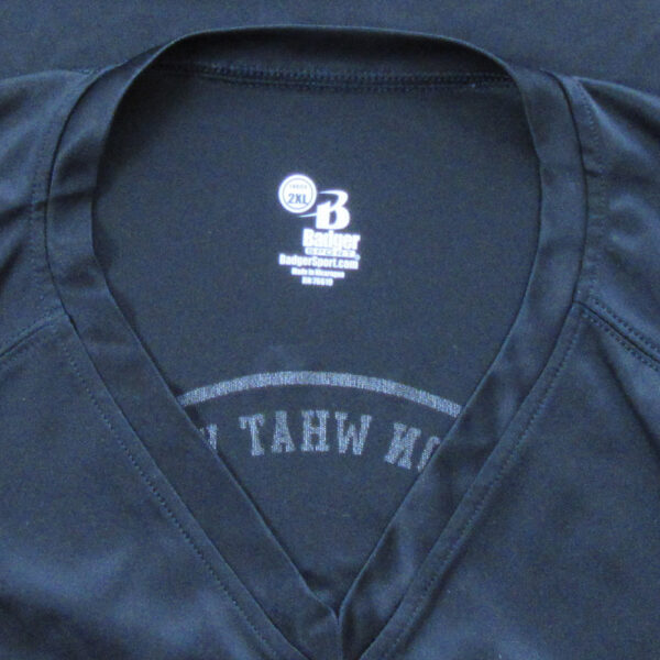 光沢スポーツTシャツ黒 - 画像 (9)