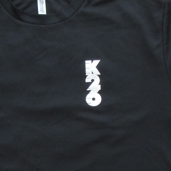 プリントかすれ古着黒Tシャツ - 画像 (2)